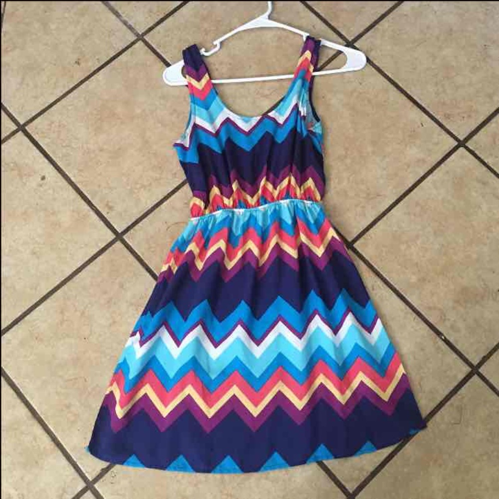 Colorful sundress.