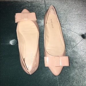 Nine West patent leather flats