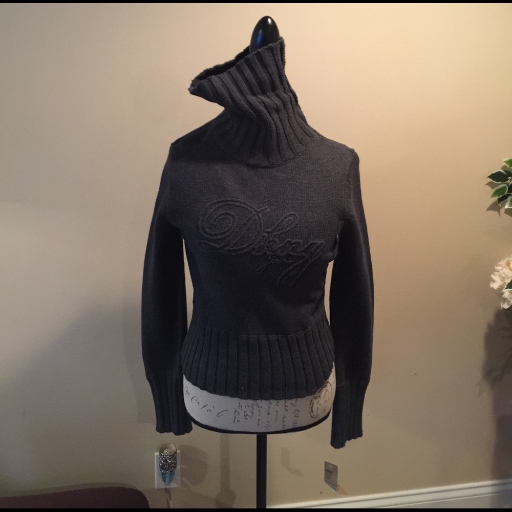 NEW with rages DKNY turtleneck sweater