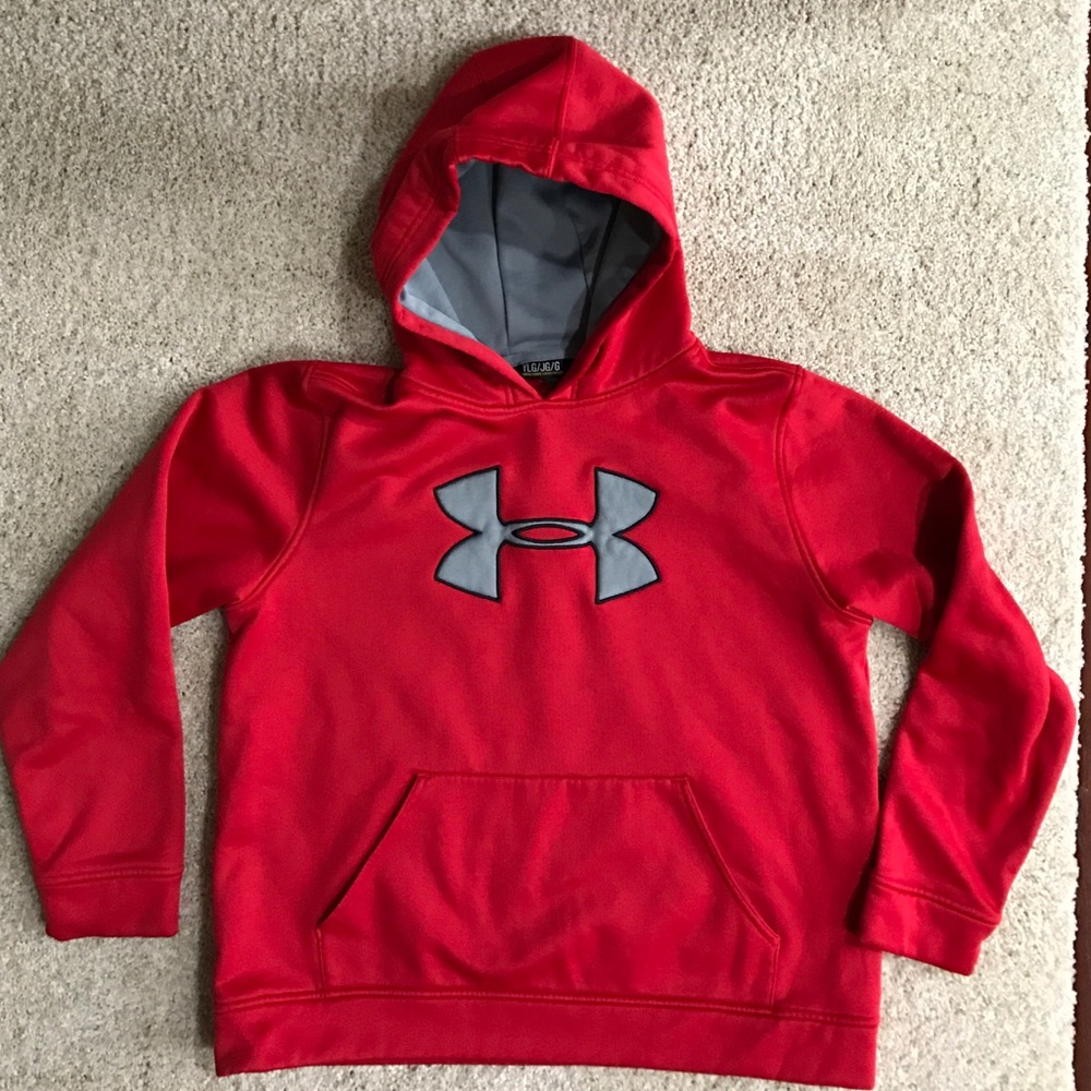 Under Armor Storm Hoodie Sweatshirt - Youth Large