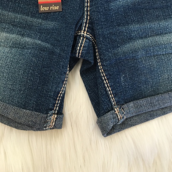 $5 Amethyst shorts jean 3 denim low rise sequin XS - Picture 4 of 8