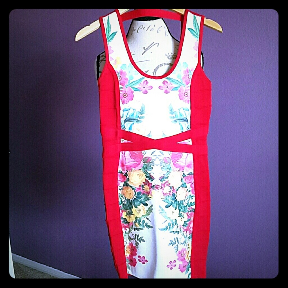 ❤ WowCouture Bandage dress