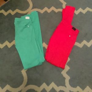 Colored jeans