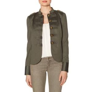 The Limited - olive green military inspired blazer