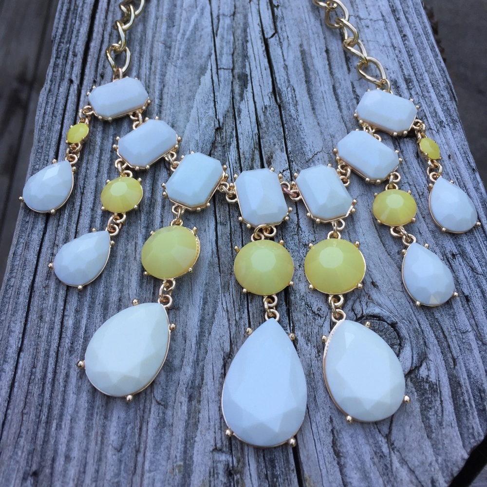 Statement necklace perfect for Spring!
