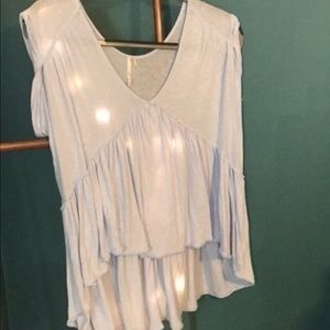 Lilac Free People Flowy Top