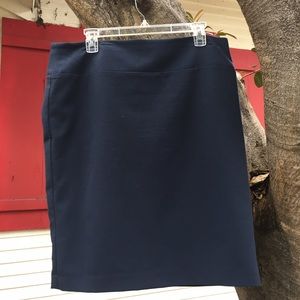 Navy blue alfani pencil skirt