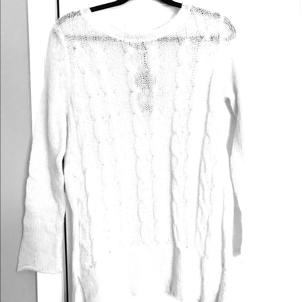 Wooden Ships acrylic and mohair sweater