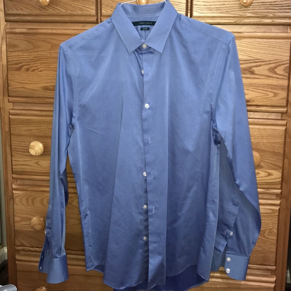 Perry Ellis - Men's Dress Shirt - Size Small