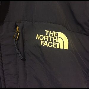 North Face fleece purple jacket