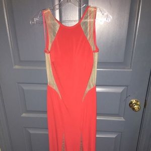 Red prom dress