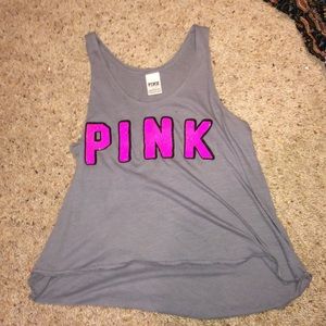 Pink tank top
