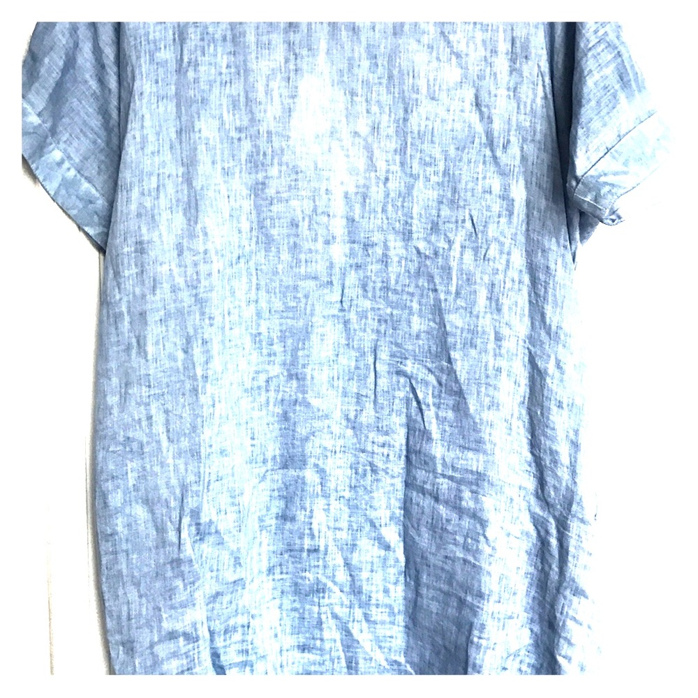 Light blue cotton tunic