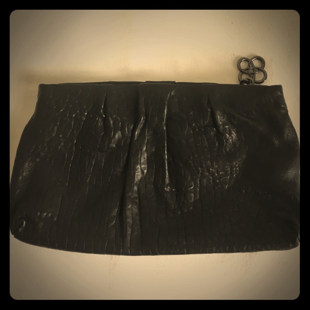 Stella and Dot Lambskin Clutch