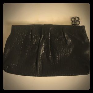 Stella and Dot Lambskin Clutch