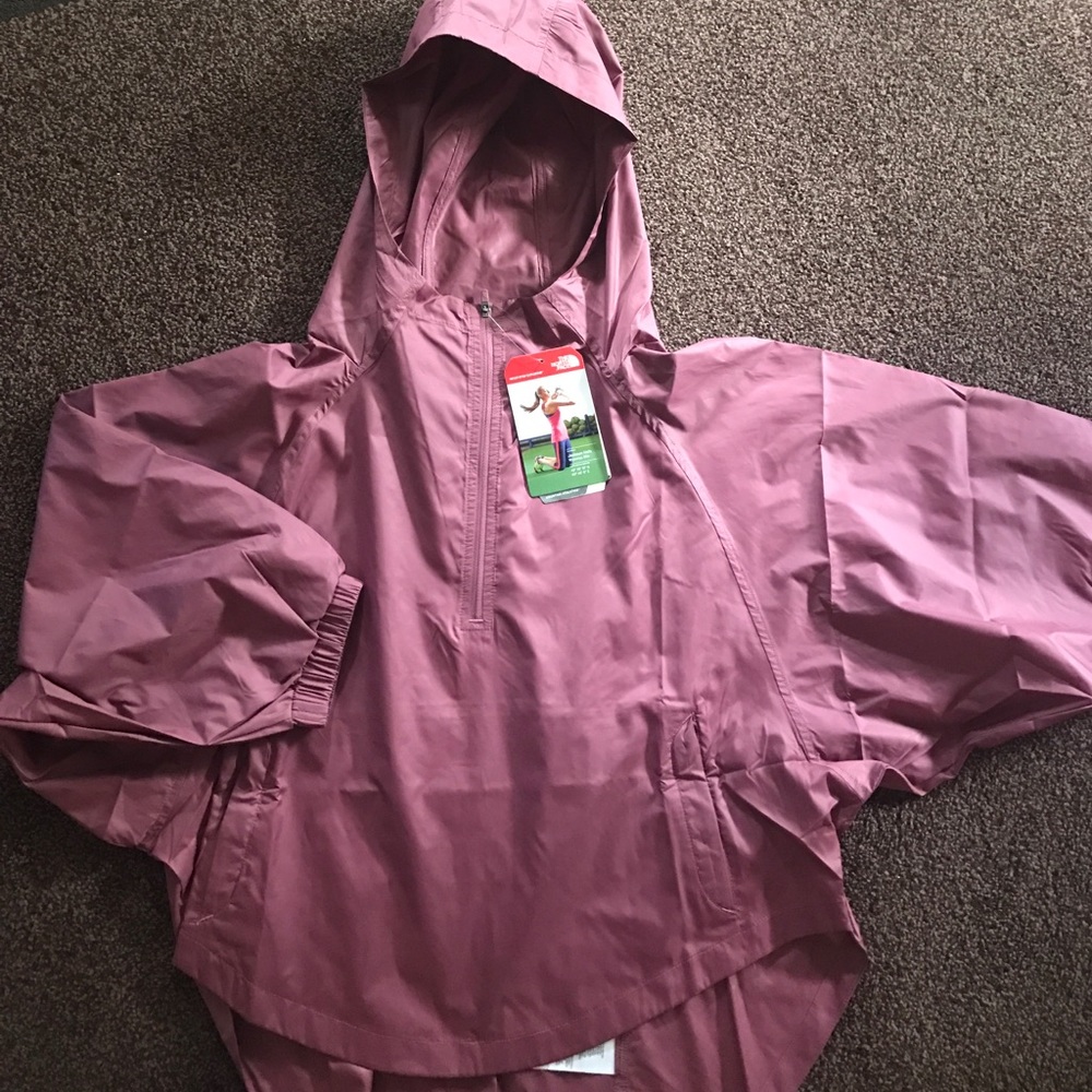 The north face gymset crop anorak
