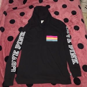 VS PINK VARSITY LONG SLEEVE