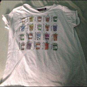 Starbucks drink tee