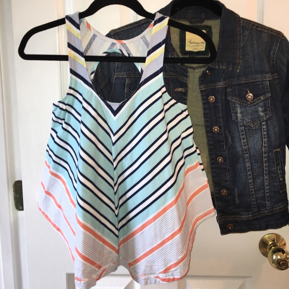 Great Striped Spring tank! (Anthropologie)