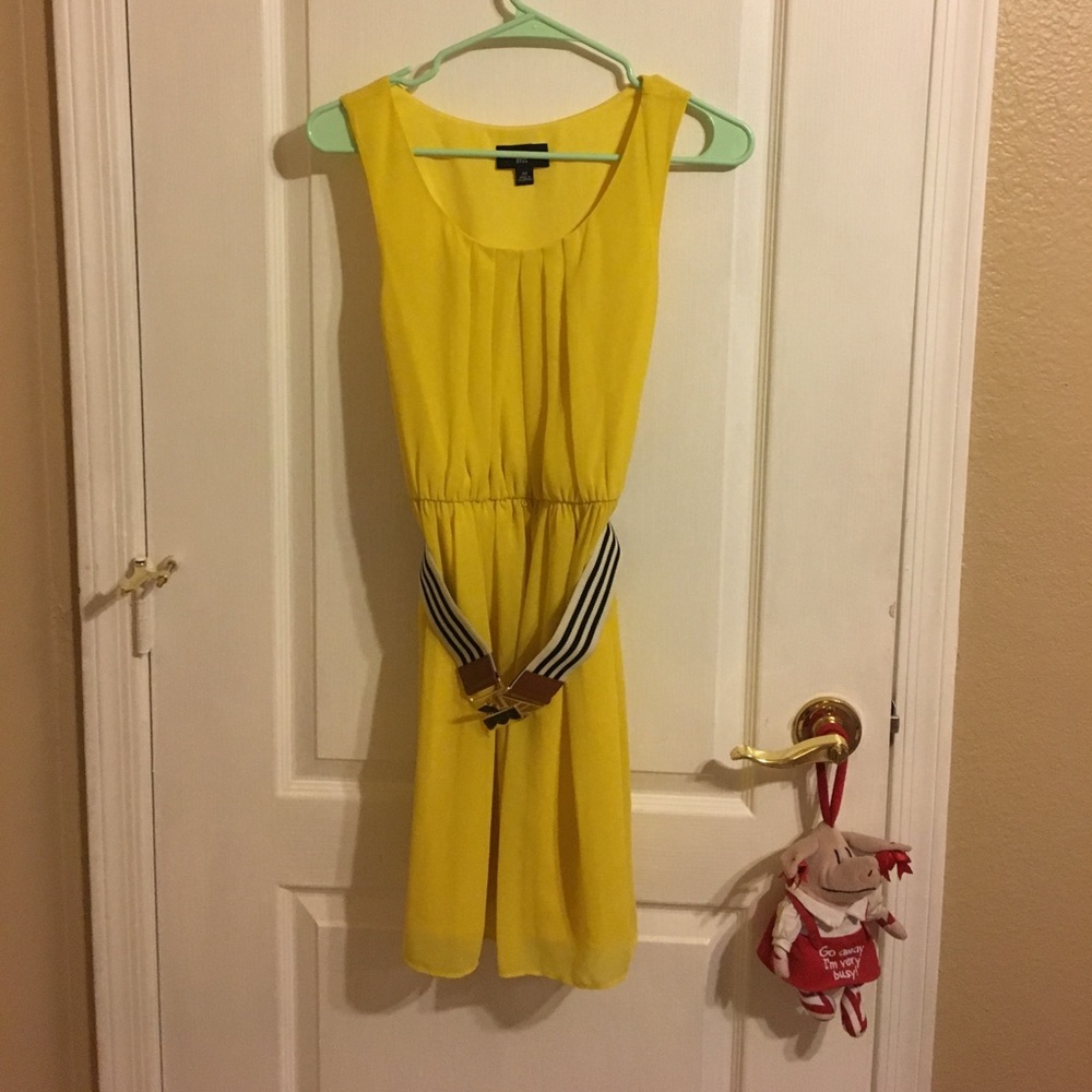 Yellow dress