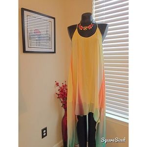 Beautiful flowy dress/swimsuit cover up! 👒👙🌤🌊✨