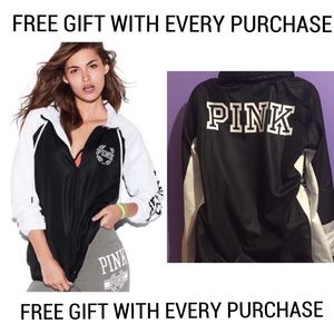 VS PINK ANORAK WINDBREAKER