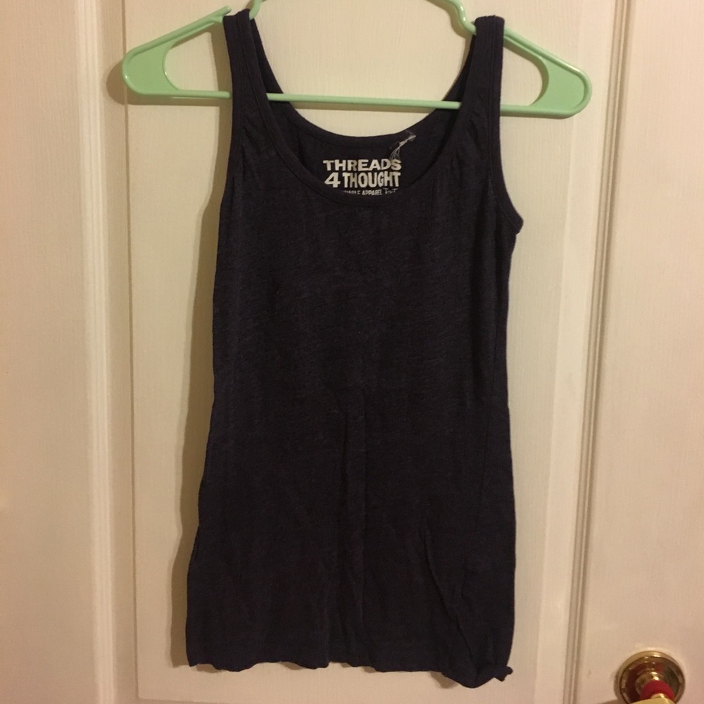 Purple tank top