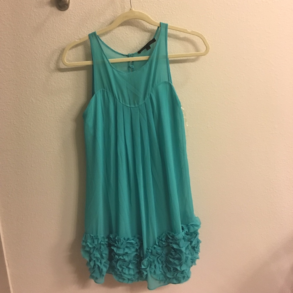 Teal dress