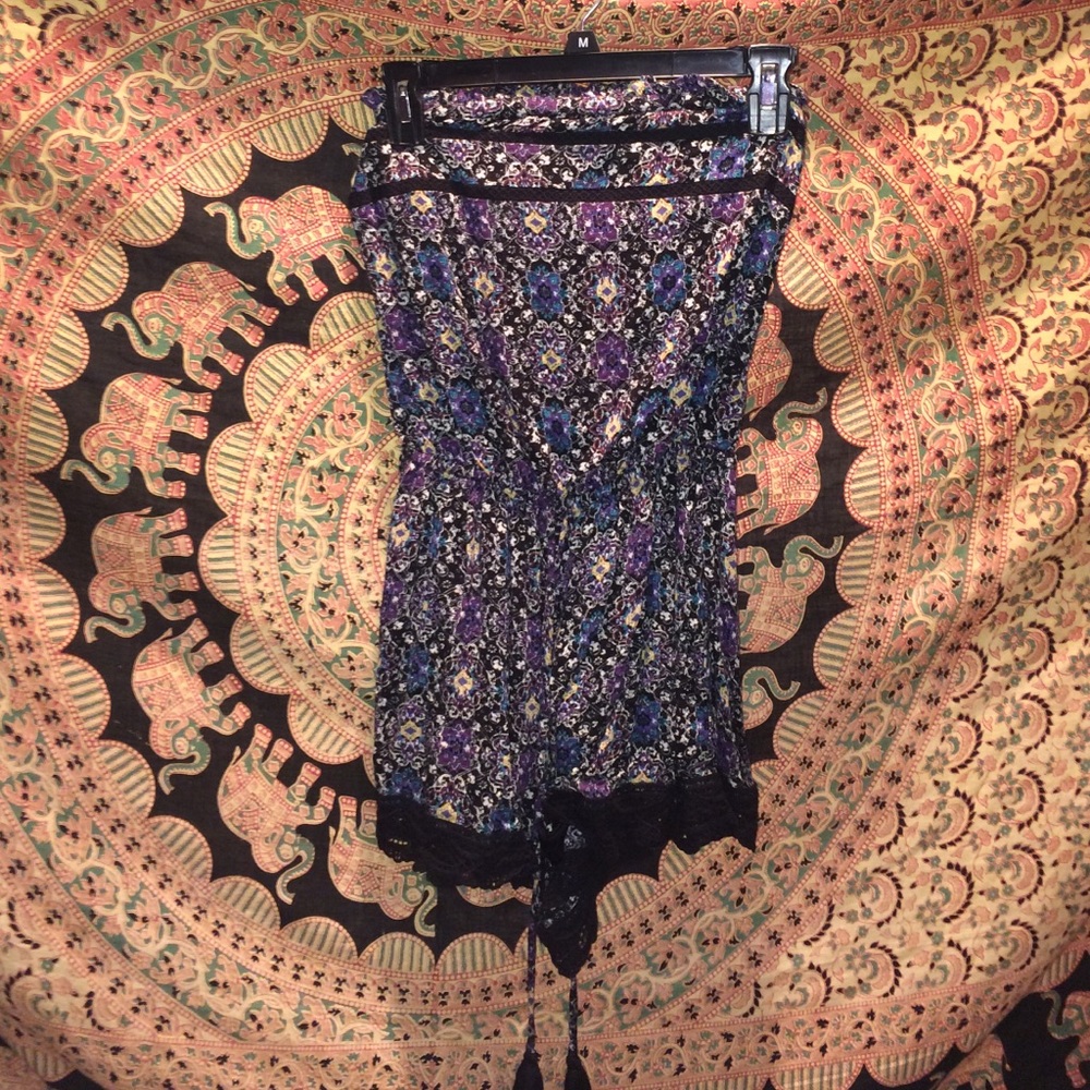 Floral Lace Romper
