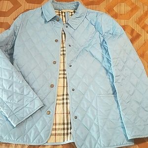 Quilted light Burberry jacket