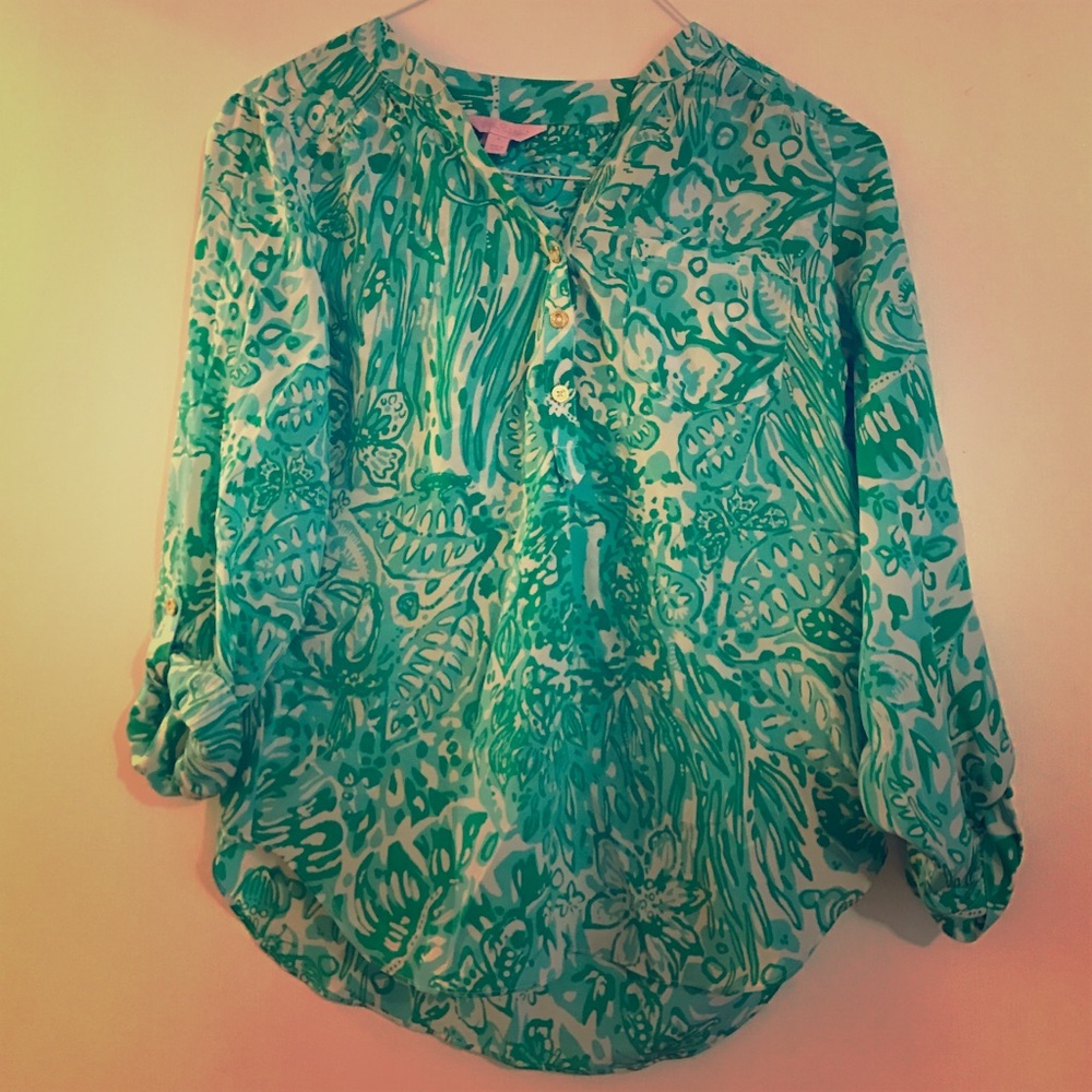 Lilly Pulitzer Delray Tunic S