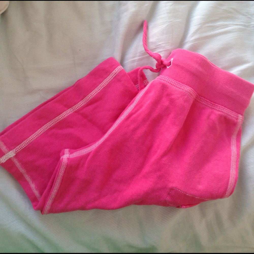 Hanna Andersson pink toweling shorts 100