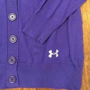 Purple under armour sweater