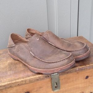 Brown Leather Loafers