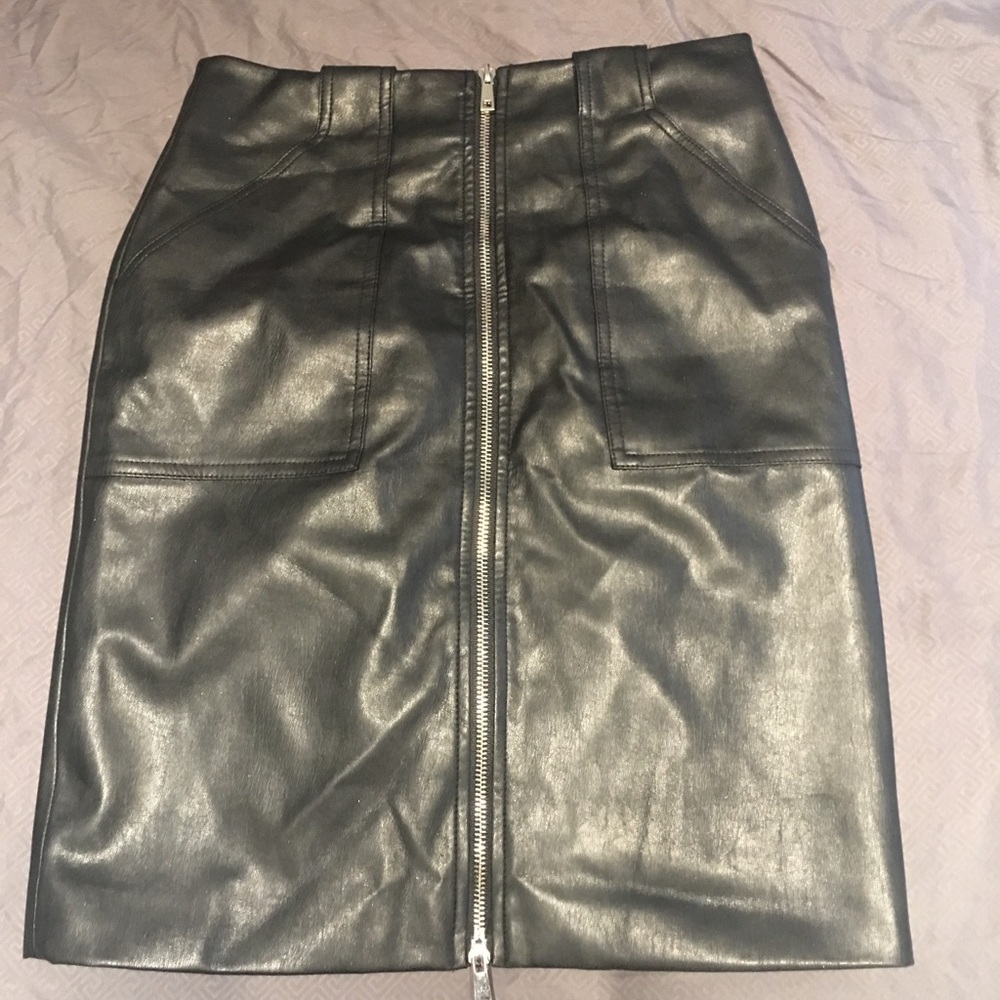 Forever21 Faux Leather Skirt