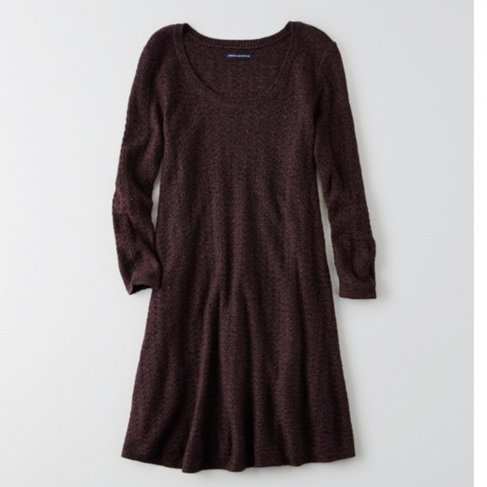 Plumb sweater dress