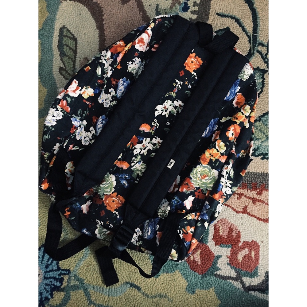 Floral Vans Backpack