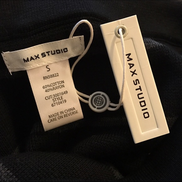 MAX SUDIO Knit Striped Midi Skirt - Picture 2 of 6