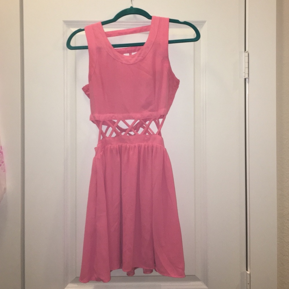 Pink dress