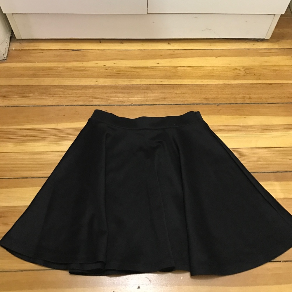 Black Skater Skirt