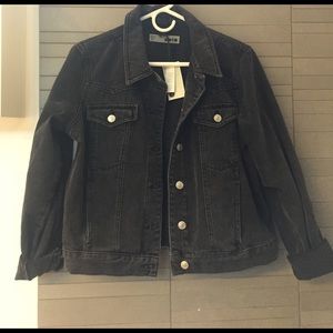TOPSHOP Moto jean jacket, never worn