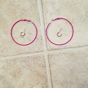 2 pairs of pink earring 2 pairs of pink earring
