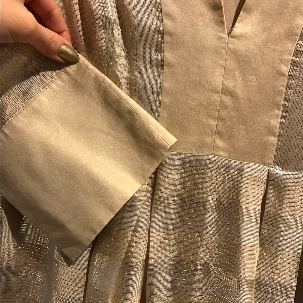 DVF Metallic Dress