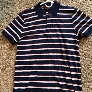 Navy, Red and White Ben Sherman Shirt