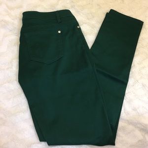 Green Skinny Pants