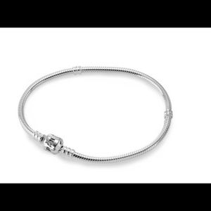 Pandora Sterling Silver Barrel Clasp Bracelet