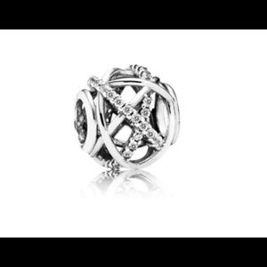 Pandora Sterling Silver CZ Galaxy Charm