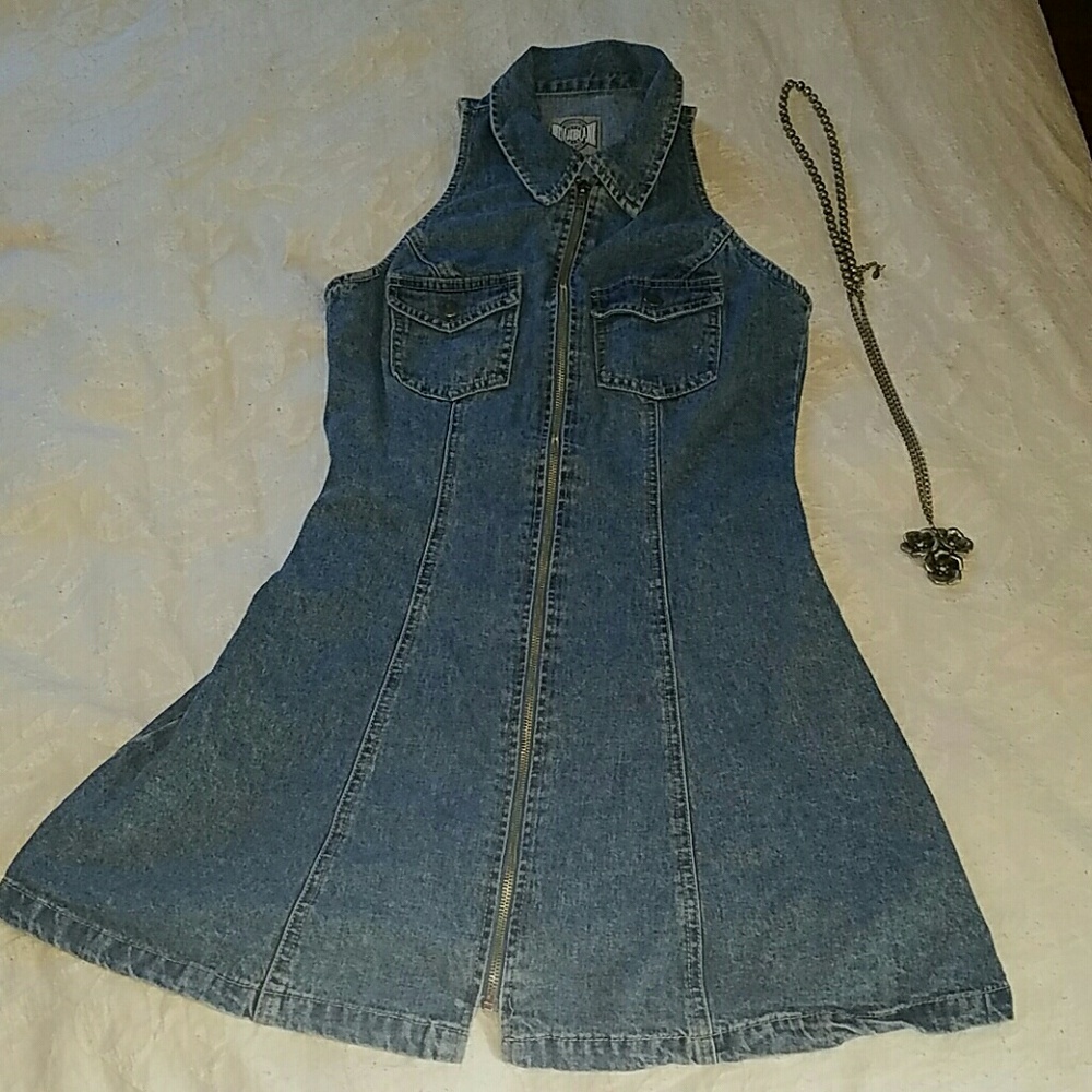 Paris Blues sleeveless jean dress