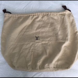 Authentic Louis Vuitton dust bag