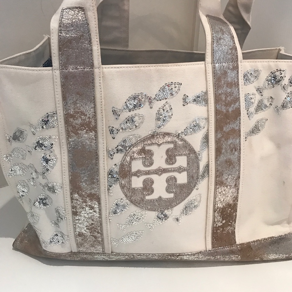 Tory Burch canvas tote